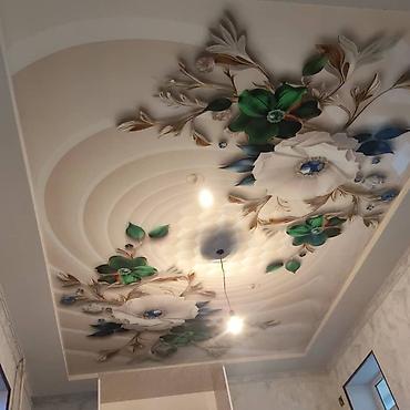 Натяжной потолок: Натяжной потолок Матовое, 3D потолки, Глянцевое Гарантия, Демонтаж, Монтаж — 5