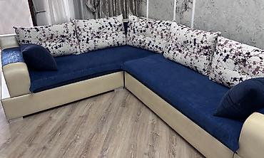 dodo mebel: Künc divan, İşlənmiş, Açılan, Bazalı, Parça, Çatdırılma yoxdur — 1