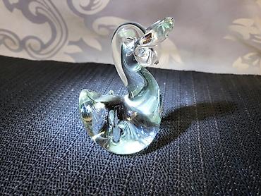 Ostali kućni dekor: Murano nova figura,duvano staklo 70te.god. Visina. 8/4cm — 3