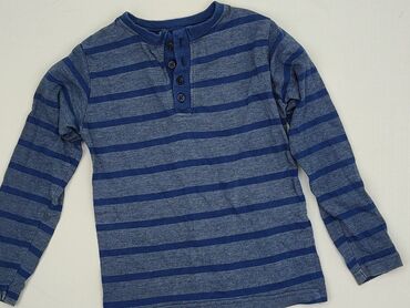 sweterek z chokerem: Bluza, 5-6 lat, 110-116 cm, stan - Bardzo dobry