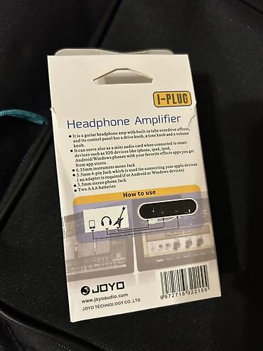 Звуковое оборудование: Joyo I-Plug Səs kartı Yeniden ferqlenmir, 1-2defe istifade elemisem — 2
