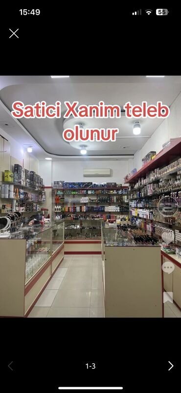 Satış məsləhətçiləri: Satış məsləhətçisi tələb olunur, Yalnız qadınlar üçün, 18-29 yaş, 1 ildən az təcrübə, Aylıq ödəniş