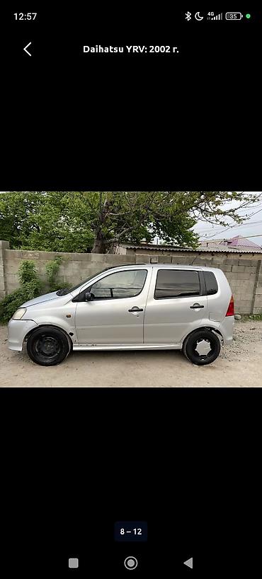 мотор морнинг: Daihatsu YRV: 2002 г., Автомат, Бензин, Минивэн — 5