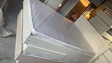 Двуспальные кровати: Двуспальная кровать, Новый, С матрасом, длина - 200 см — 10