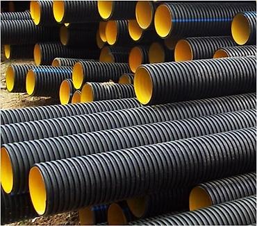 total drel: Kanalizasiya borusu, Qofralı, Plastik, 1000 mm, Yeni — 3