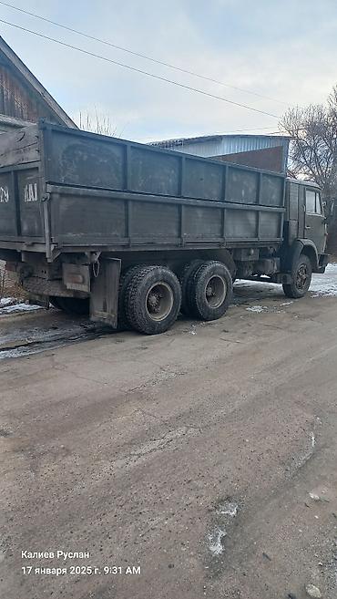 соль для животных: КАМАЗ самосвал 6x4 - Тип: бортовой самосвал с высокими надставными — 4