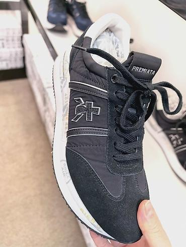 Кроссовки и спортивная обувь: Premiata Мужские-Женские кроссовки в ретро-стиле с массивной подошвой — 6