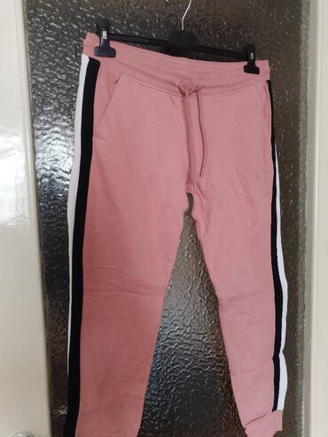 roze trenerke: L (EU 40), XL (EU 42), Single-colored, color - Pink