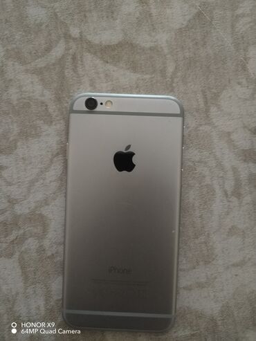Apple iPhone: IPhone 6, 16 GB, Desert Titanium, Barmaq izi, Simsiz şarj, Face ID