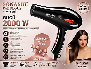 Hava feni Sonashi SONASHI FABULOUS SHD-3009 – 2000 W Hava Feni — 1