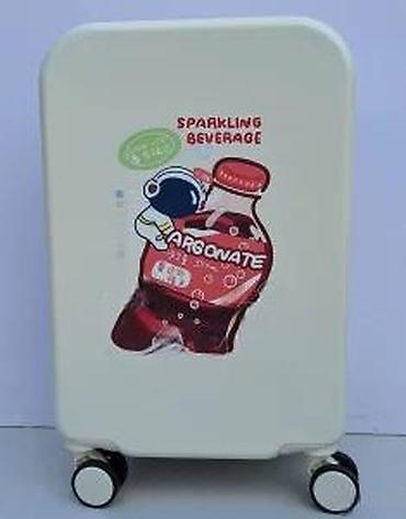 Putni koferi i torbe: Tvrdi kofer na točkiće sa printom “Sparkling Beverage – Argonate”. - — 18