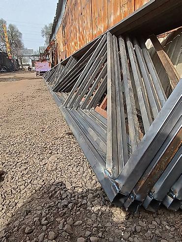 Металлические фермы: Металлическая ферма, Форма: Арка, Резка — 4