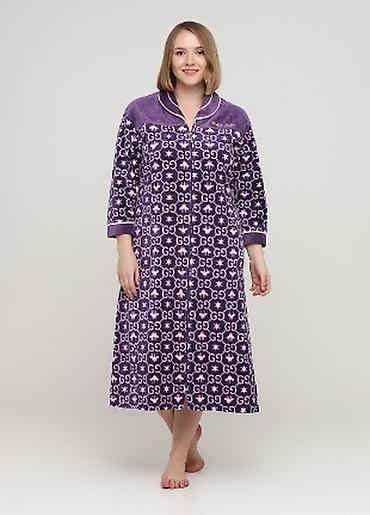 Домашние костюмы: Женские халаты Велюровые халат Тёплые халаты Модные халаты Одежда — 17