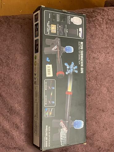 nerf oyuncaq silahlar: M206 Electric Toy Submachine Gun – gel ball (su giləsi) atan oyuncaqlı — 1