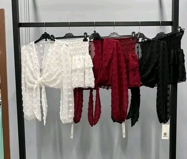 superdry majice: Zara, One size, Tufnasti, bоја - Bela