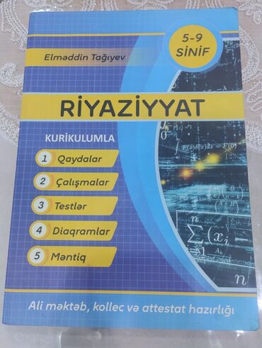 kainat informatika kitabi pdf: Riyaziyyat test