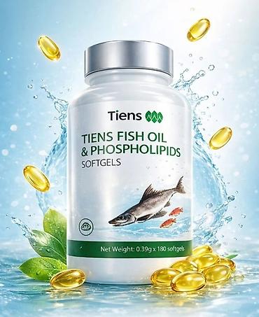 Tiens Balıq yağı Omega-3 Tiens Fish Oil & Phospholipids (Balıq
