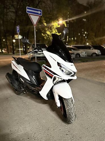 Скутеры: Продаётся мопед Maxi 150 куб. 🛵 Покупали недавно, состояние хорошее — 1