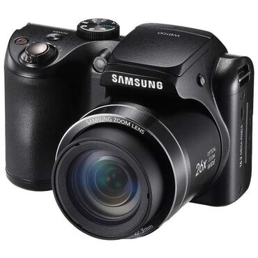 интернет wifi: Фотоаппарат Samsung WB100 (суперзум) - Объектив: Samsung Zoom Lens