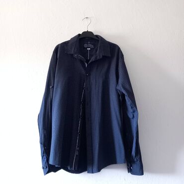 košulje: Shirt Long sleeves, XL (EU 54), color - Blue, Cotton