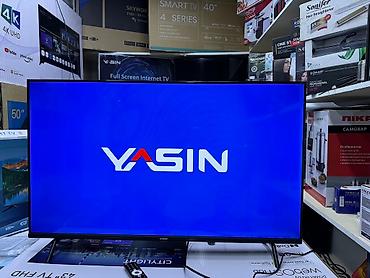 Телевизоры: Телик YASIN 43 Телевизор Ясин 43G11 Андроид гарантия 3 года, доставка — 9