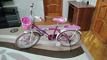 velosiped sidenya: Qız uşağı üçün az işlənmiş əla vəziyyətdə Velosipedlr Parlaq rəngli🎀🚲 — 2