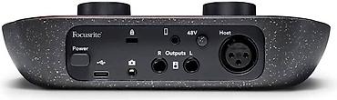 Səs kartları: №: 15089 Məhsulun adı: Studiya dəsti Focusrite Vocaster One Studio — 1