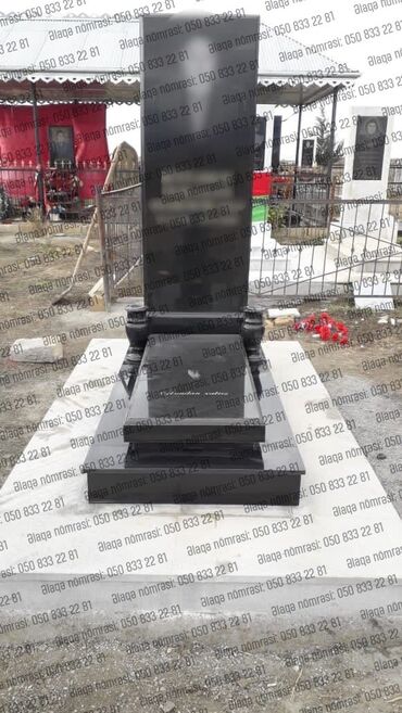 Başqa xidmətlər: Mezar - qebir daşları : Hər növ məzar,qəbir,heykel daşlarının — 5
