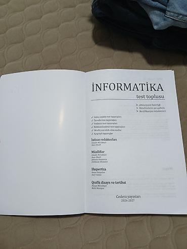 array test bankı pdf: Məhsul: “İnformatika – Müəllimlər və Abituriyentlər üçün test bankı” — 3