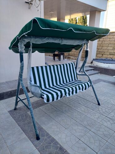 венгерская мебель: Новый, Скамья-качели, С зонтиком, Металл