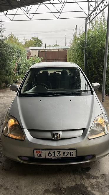 Honda Civic: 2002 г., 1.5 л, Автомат, Бензин, Хэтчбэк at lalafo.kg Honda Civic: 2002 г., 1.5 л, Автомат, Бензин, Хэтчбэк