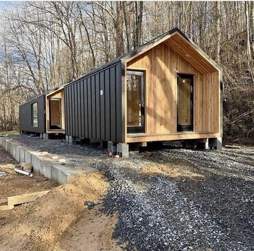 Строительство под ключ: Модульный дом из дерева и металла - Тип: сборно-модульный дом — 1