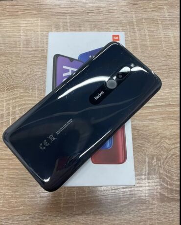 Мобильные телефоны и аксессуары: Xiaomi, Redmi 8, Б/у, 64 ГБ, цвет - Черный