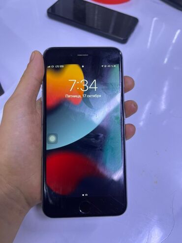 встраиваемая бытовая техника для кухни: IPhone 6s Plus, Колдонулган, 64 ГБ, Space Gray, 79 %