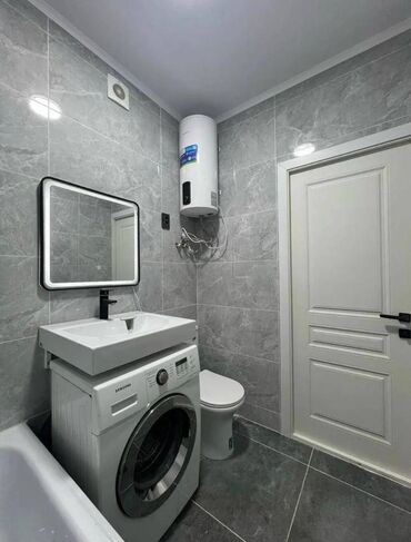 квартира токмок сниму: 1 бөлмө, 54 кв. м, Элитка, 2 кабат, Евроремонт