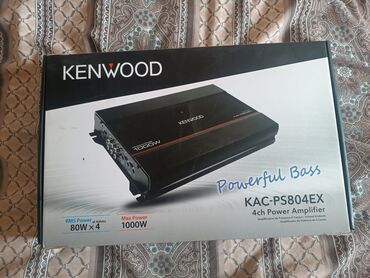 səs guclendirici: Kenwood 1000 lik usilitelidi cox ideal ses effecti var 3 gün cəmi