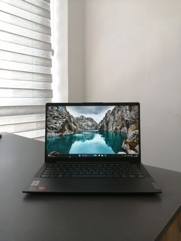 аккумуляторы для ноутбуков elements: Ультрабук, Lenovo, 16 ГБ ОЗУ, AMD Ryzen 5, 14 ", Б/у, Для работы, учебы, память SSD