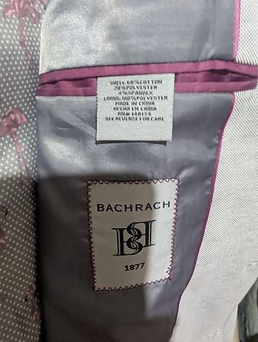 Костюмы: Пиджак Bachrach xxL - Цвет: светло‑серый с микропринтом. - Подкладка — 5