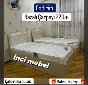 Yeni, Təknəfərlik çarpayı, Bazalı, Matras ilə, Siyirməsiz, Azərbaycan lalafo.az -da Yeni, Təknəfərlik çarpayı, Bazalı, Matras ilə, Siyirməsiz, Azərbaycan