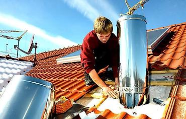 Мелкосрочные работы: Профессиональный монтаж дымоходов -установка дымоходов под — 6