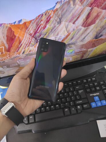 Samsung: Samsung Galaxy A31, 64 GB, rəng - Qara