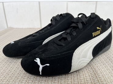 спортивные бриджи мужские: Мужские кроссовки, 41, Puma, Новый, цвет - Черный