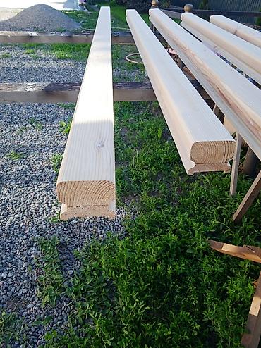 Деревянные лестницы: Деревянная лестница Для дома, Бесплатный замер, Вид дерева: Сосна, Форма лестницы: Много-маршевая, Стиль: Классический — 19