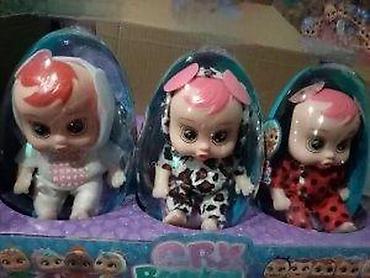 Bebe lutke: CRY BABIES MINI LUTKE 13 CM NOVE U PLASTICNOM JAJETU AKCIJA | Cene — 8
