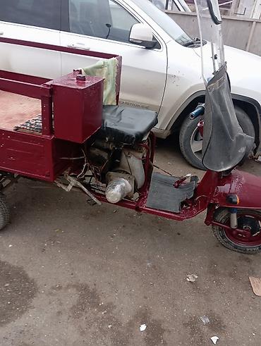 Motosikletlər: Üç təkərli yük daşıma motosikleti (trisikl) - Arxa hissədə geniş yük — 8