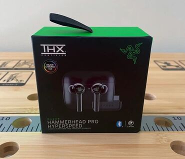 Qulaqcıqlar: Simsiz (Bluetooth) İşlənmiş Qulaqcıqlar Razer, rəng - Qara