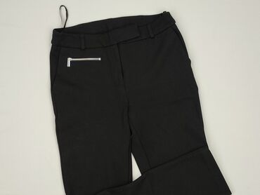 Women's Clothing: Material trousers for women, size S (EU 36)