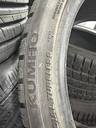 thindiag 2: Шины 255 / 35 / R 18, Зима, Б/у, Пара, Легковые, Корея, Kumho — 2