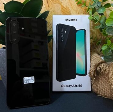 Redmi: Samsung Galaxy A26, 256 GB, rəng - Qara