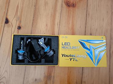 Led H 11 Fara İşığı Yenidir. 2cutdur. Qara qutu 15azn Sarı qutu 25